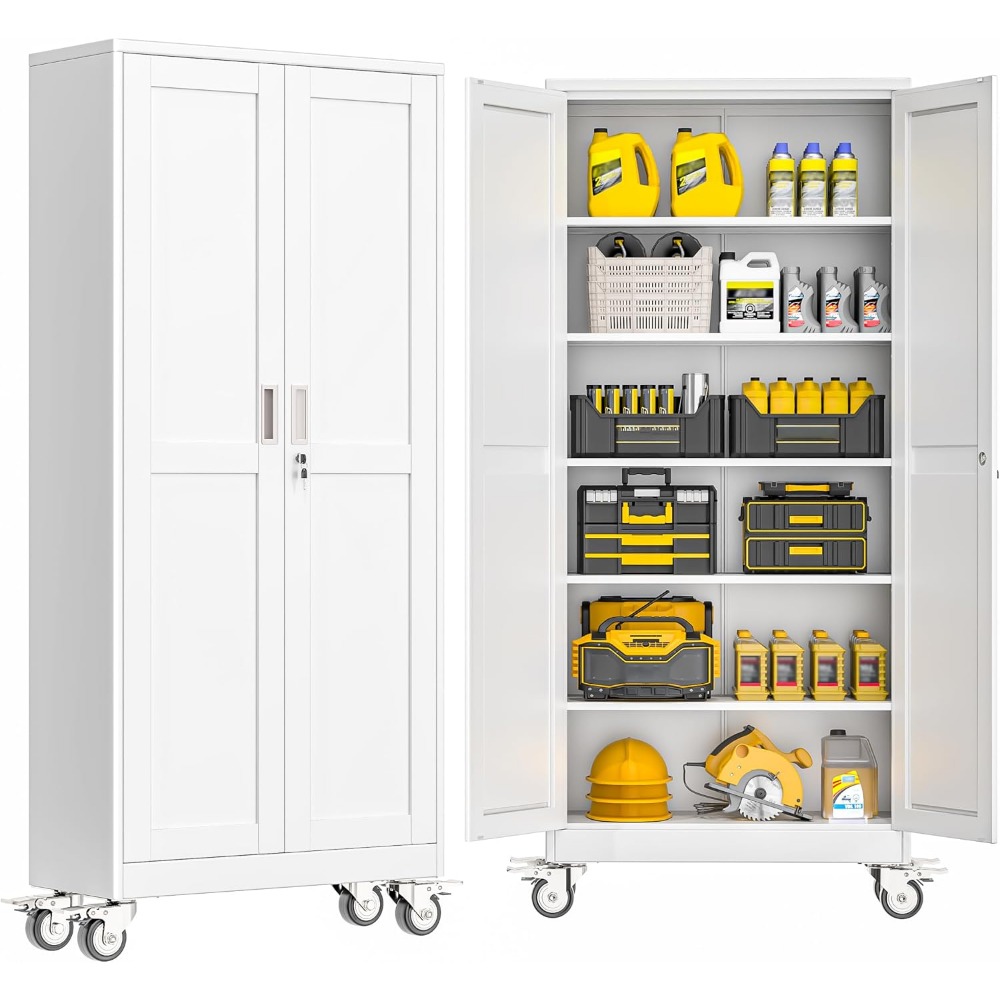 Home Gym In Garage - خزانة أدوات فولاذية قابلة للقفل مقاس