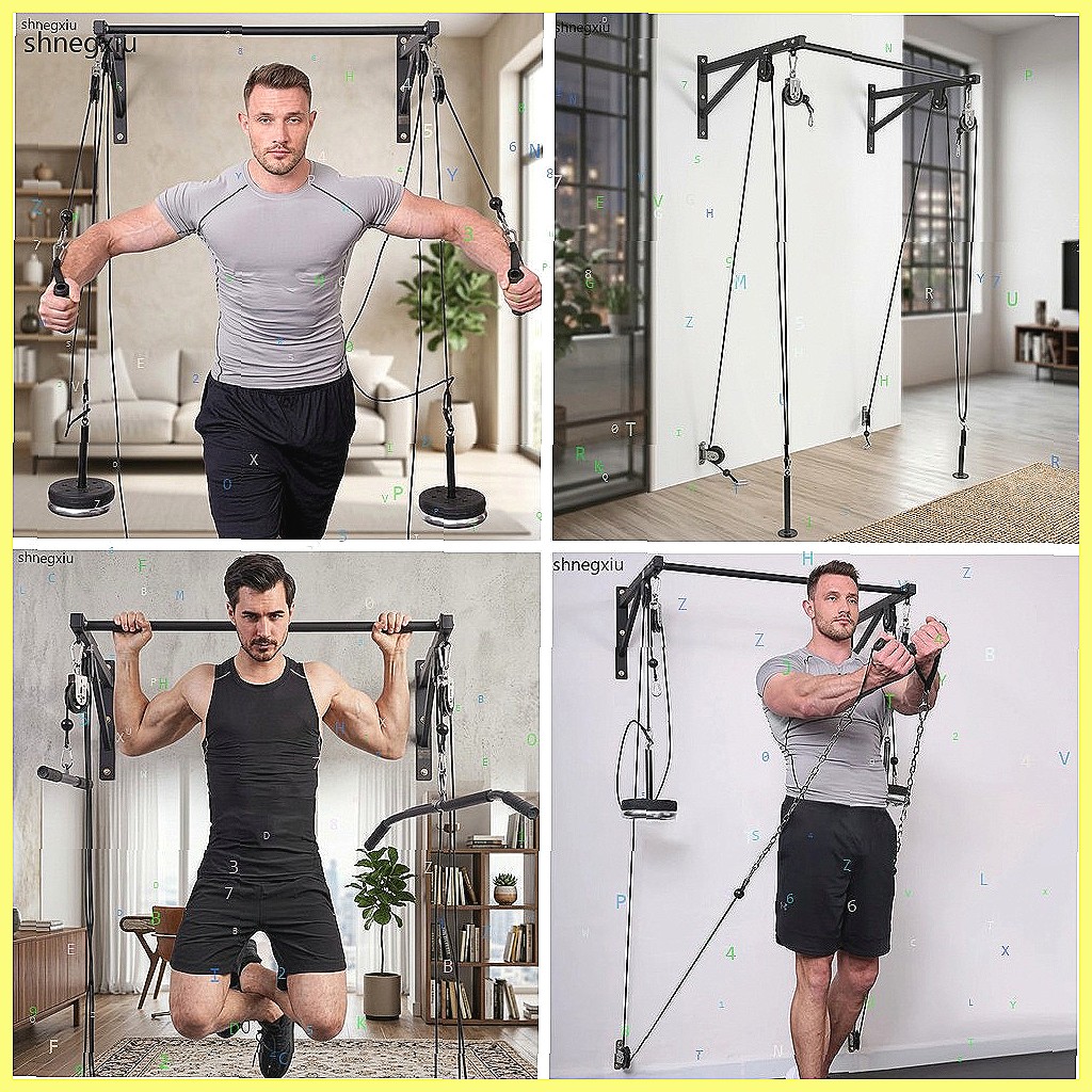 Home Gym Diy - نظام بكرة تمارين اللياقة البدنية المثبت