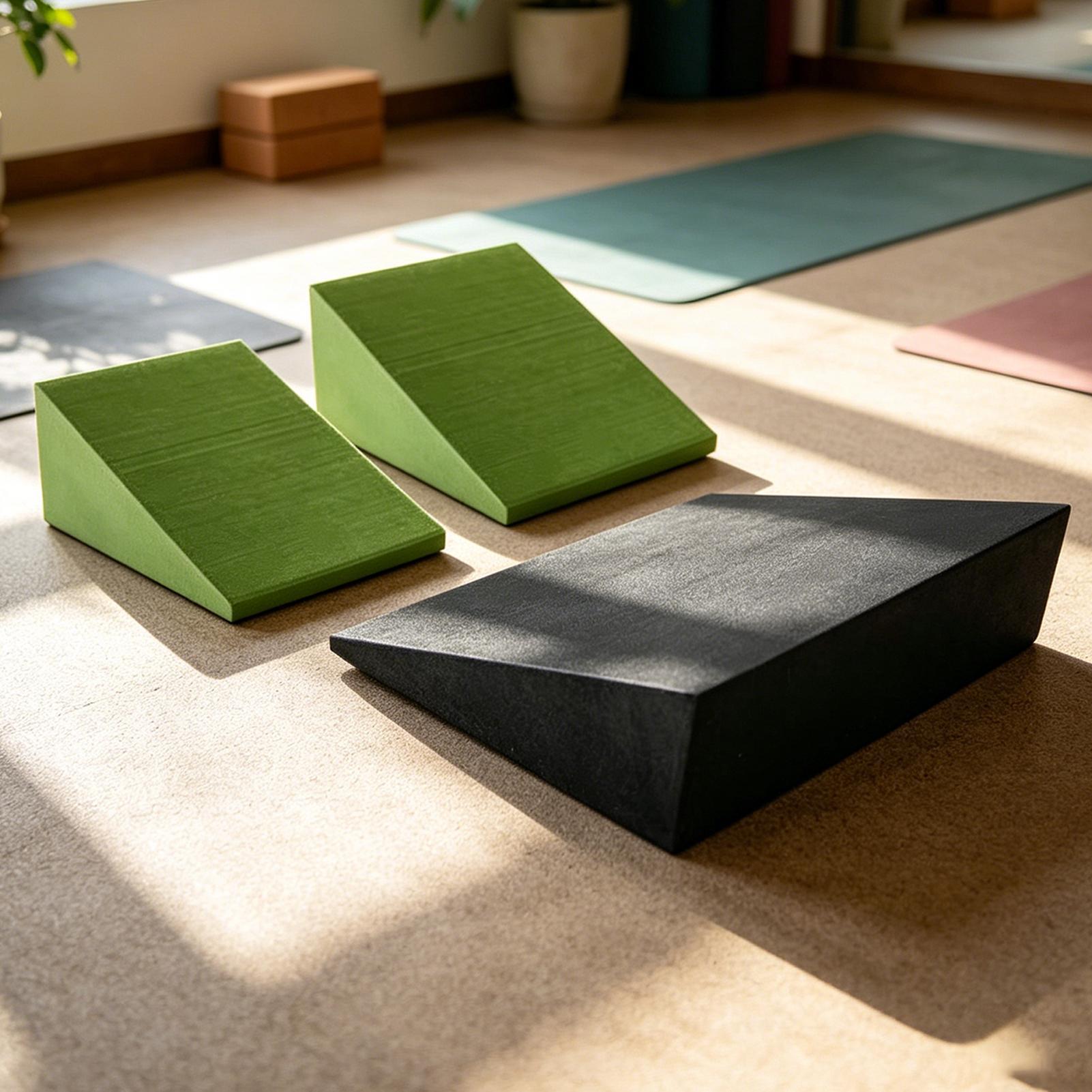 Home Gym Yoga Mat - لوح يوغا مائل من مادة EVA،