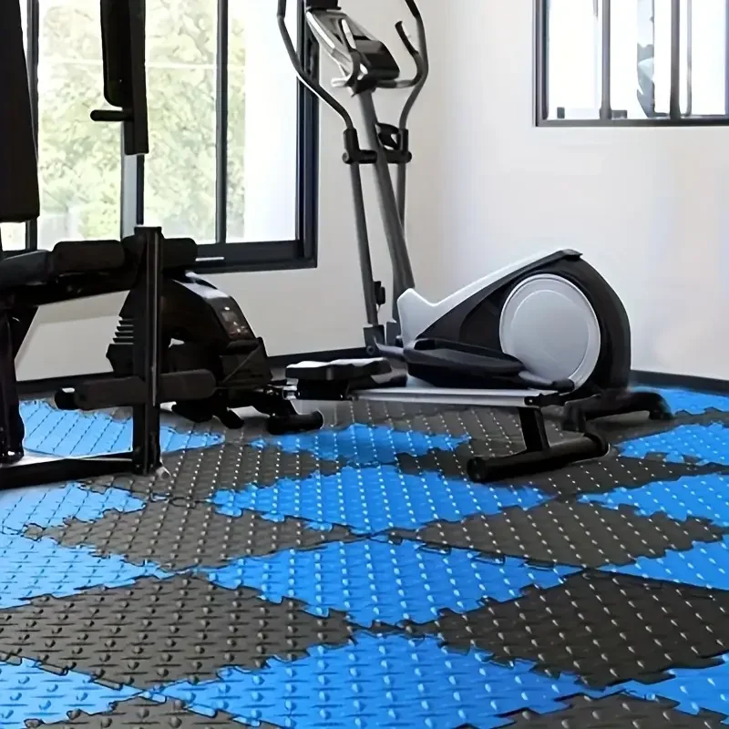 8/16 قطعة من سجاد التمارين الر - مراجعة Home Gym In Garage وسعره