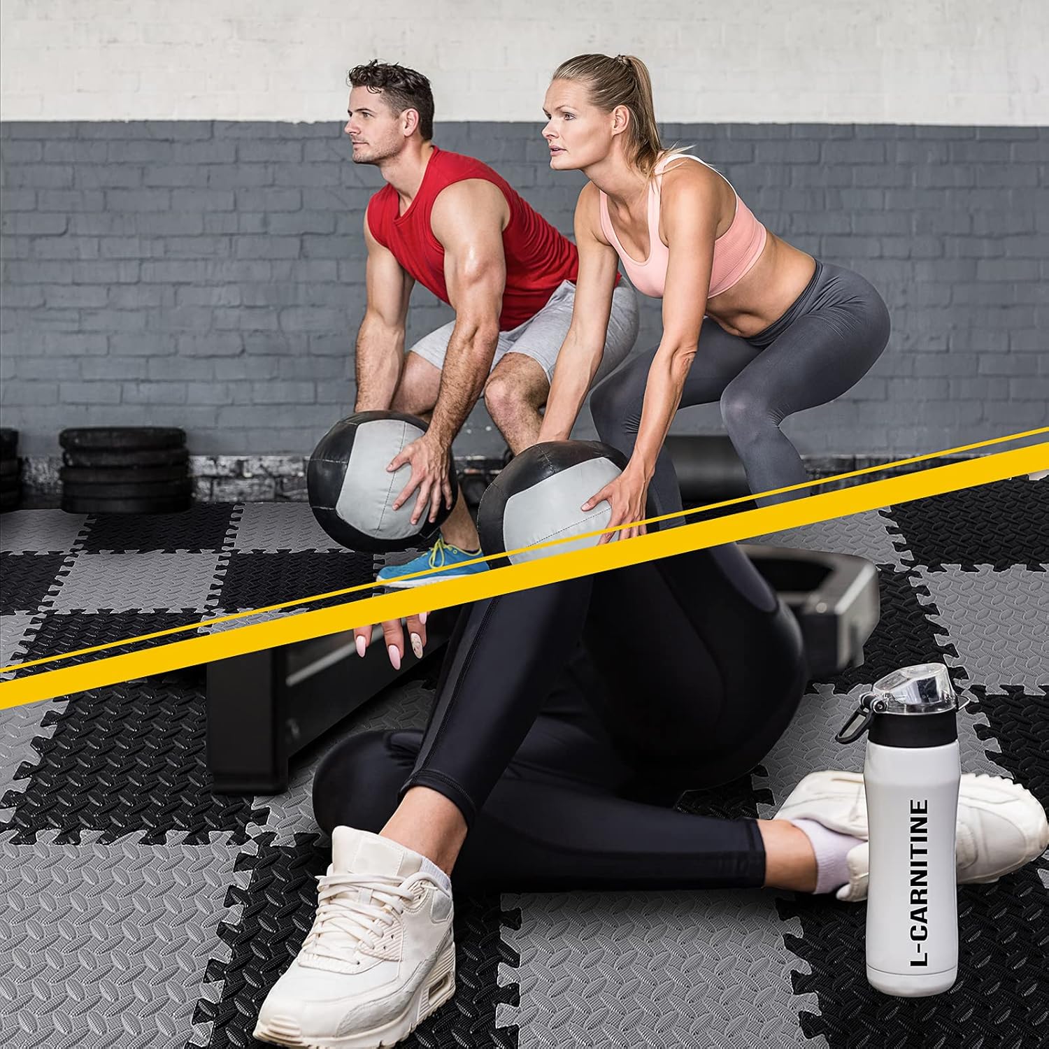 8/16 قطعة من سجاد التمارين الر - مراجعة Home Gym In Garage وسعره