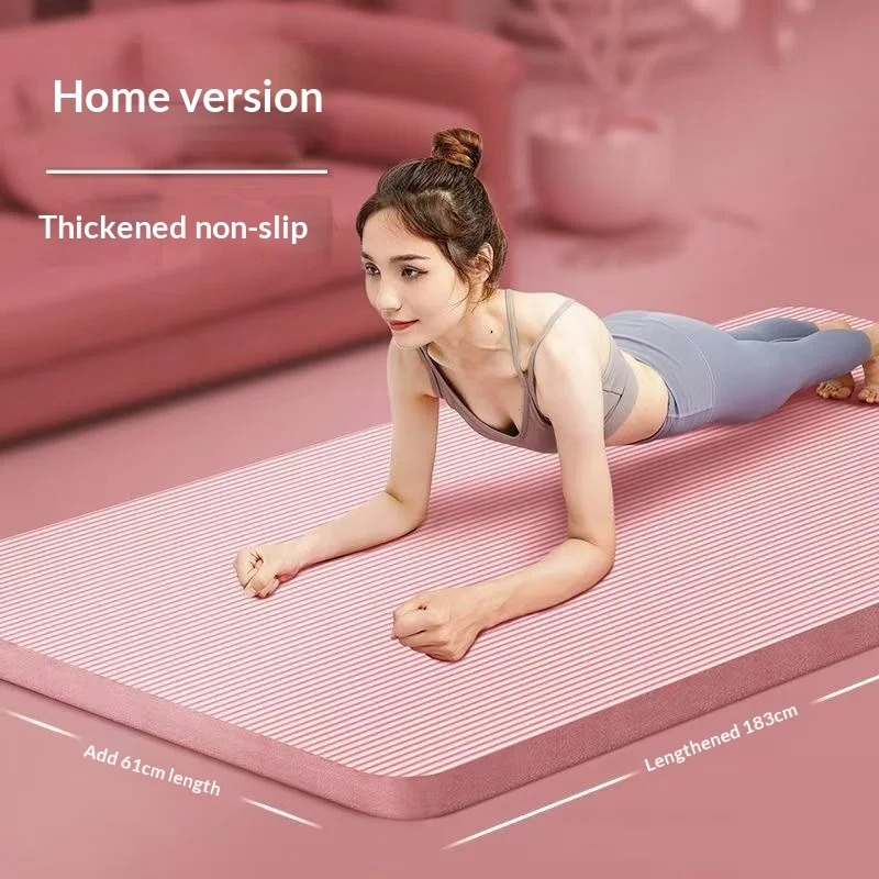 سجادة يوجا سميكة للغاية مضادة  - مراجعة Home Gym Yoga Mat وسعره