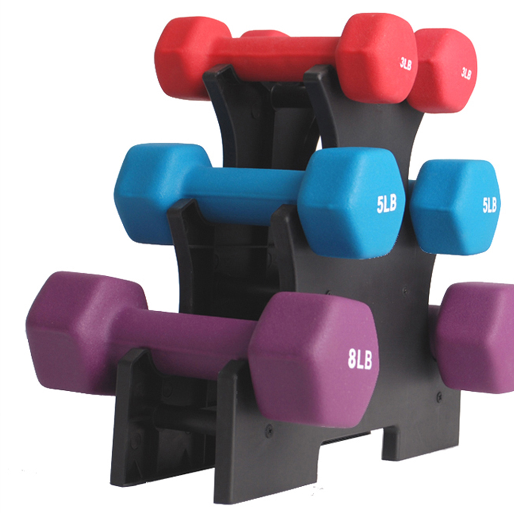منظم تخزين الأوزان بثلاث طبقات - مراجعة Home Gym Organization وسعره