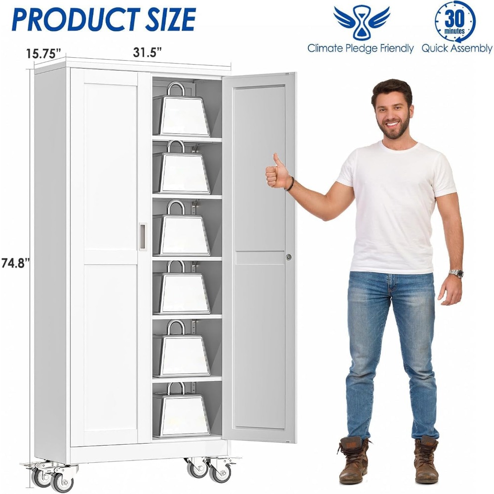 خزانة أدوات فولاذية قابلة للقف - مراجعة Home Gym In Garage وسعره