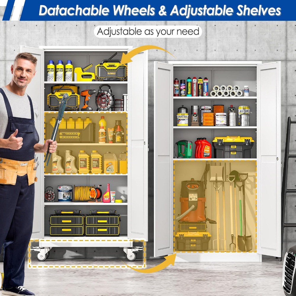 خزانة أدوات فولاذية قابلة للقف - مراجعة Home Gym In Garage وسعره
