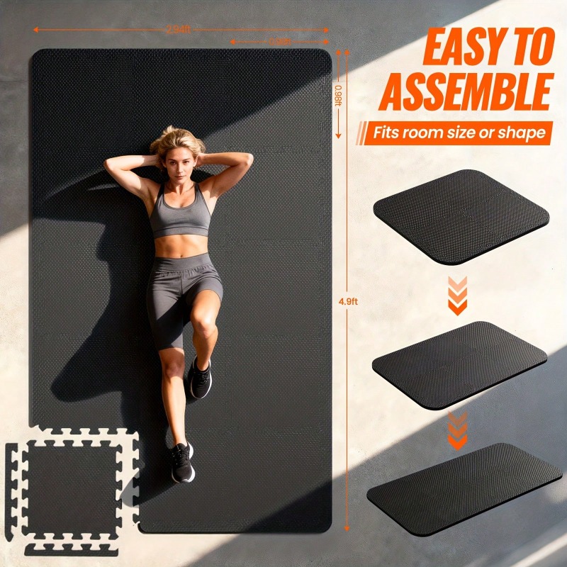 سجادة يوجا من الفوم EVA، 48 قط - مراجعة Home Gym In Garage وسعره