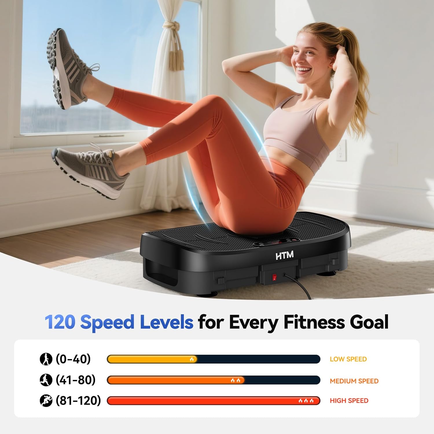 لوح اهتزاز لحرق الدهون ومنصة ل - مراجعة Home Gym Hyrox وسعره