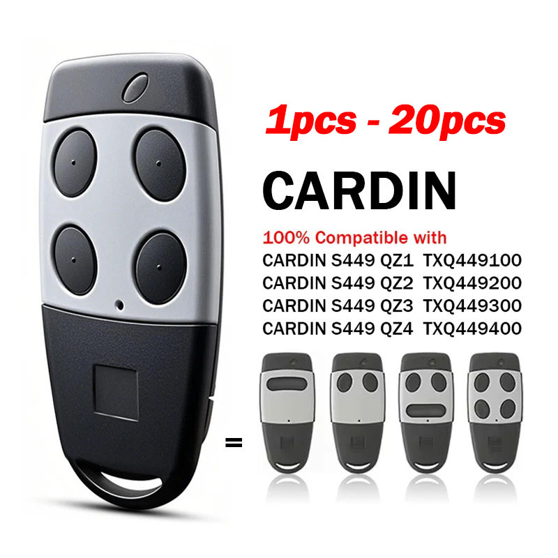 Cardin S449 433.92MHz QZ2 QZ4  - مراجعة Home Gym Garage وسعره