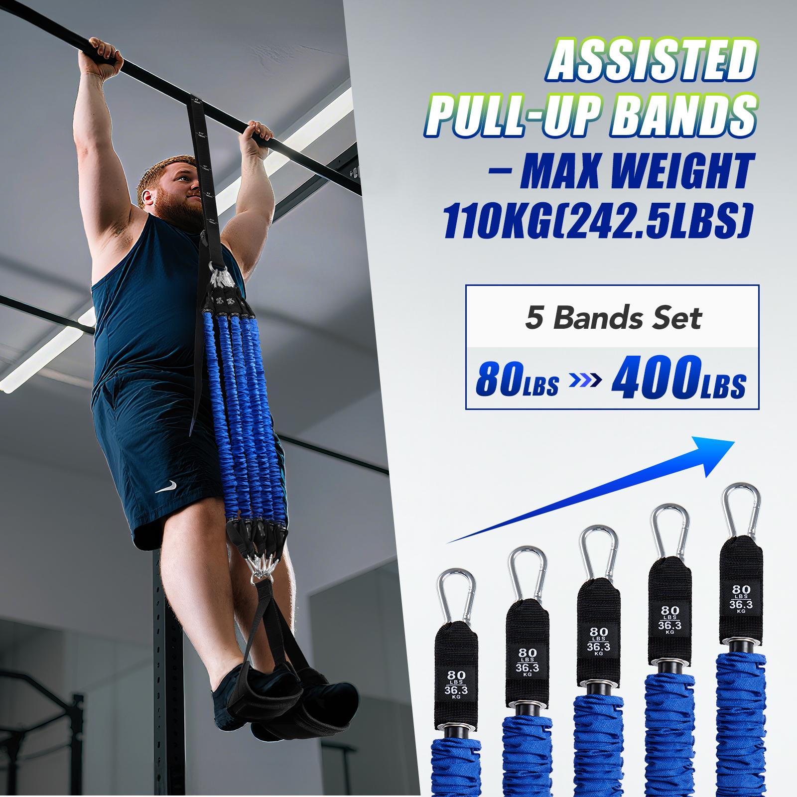 مجموعة أحزمة مقاومة قابلة للتع - مراجعة Home Gym Hyrox وسعره