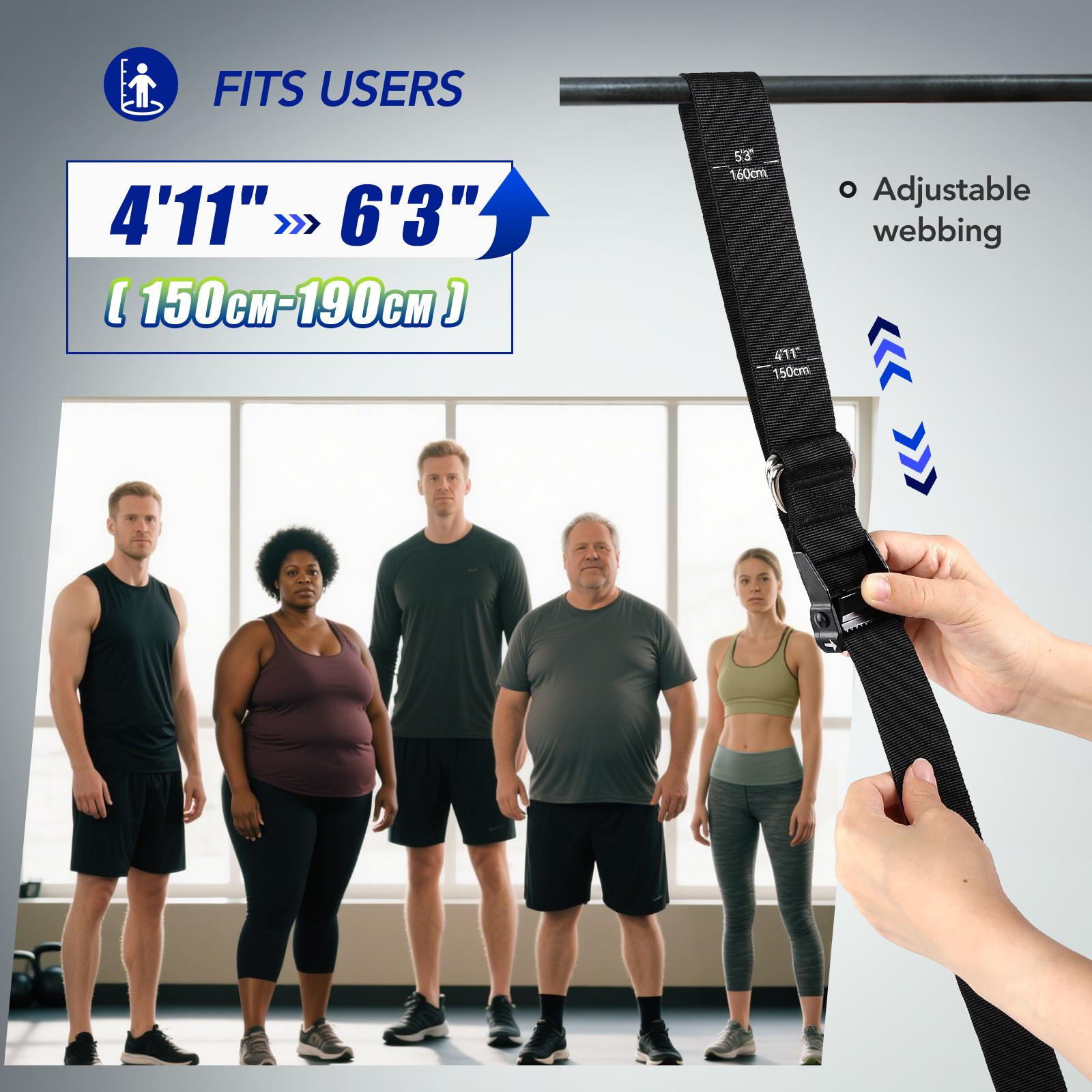 مجموعة أحزمة مقاومة قابلة للتع - مراجعة Home Gym Hyrox وسعره