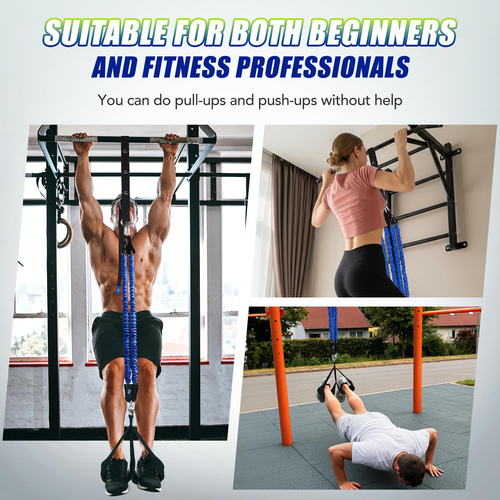 مجموعة أحزمة مقاومة قابلة للتع - مراجعة Home Gym Hyrox وسعره