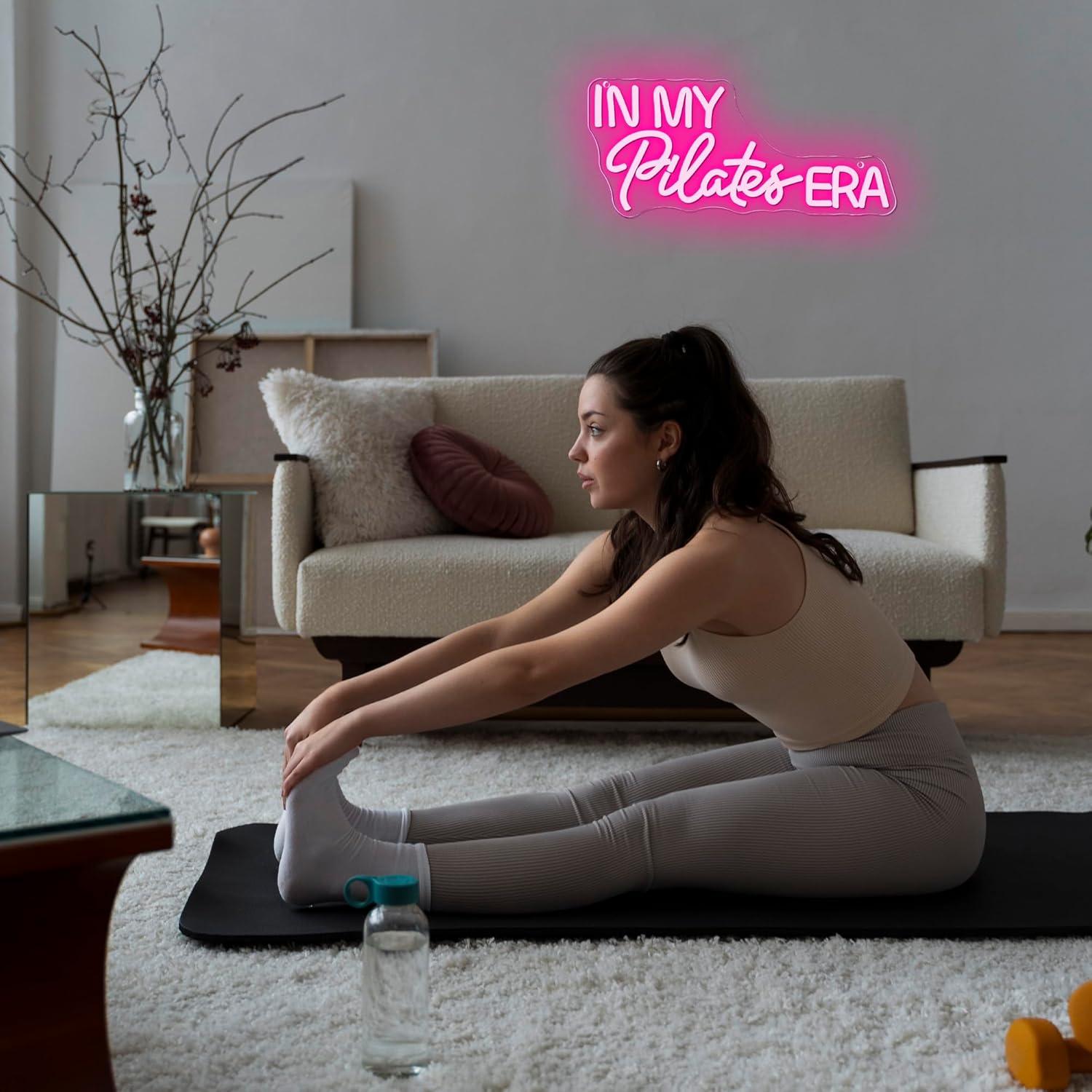 لافتة نيون بإضاءة LED قابلة لل - مراجعة Home Gym Neon Sign وسعره