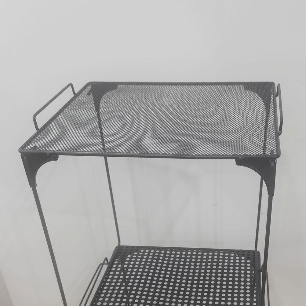 رف تخزين معدني قابل للطي، منظم - مراجعة Home Gym Organization وسعره