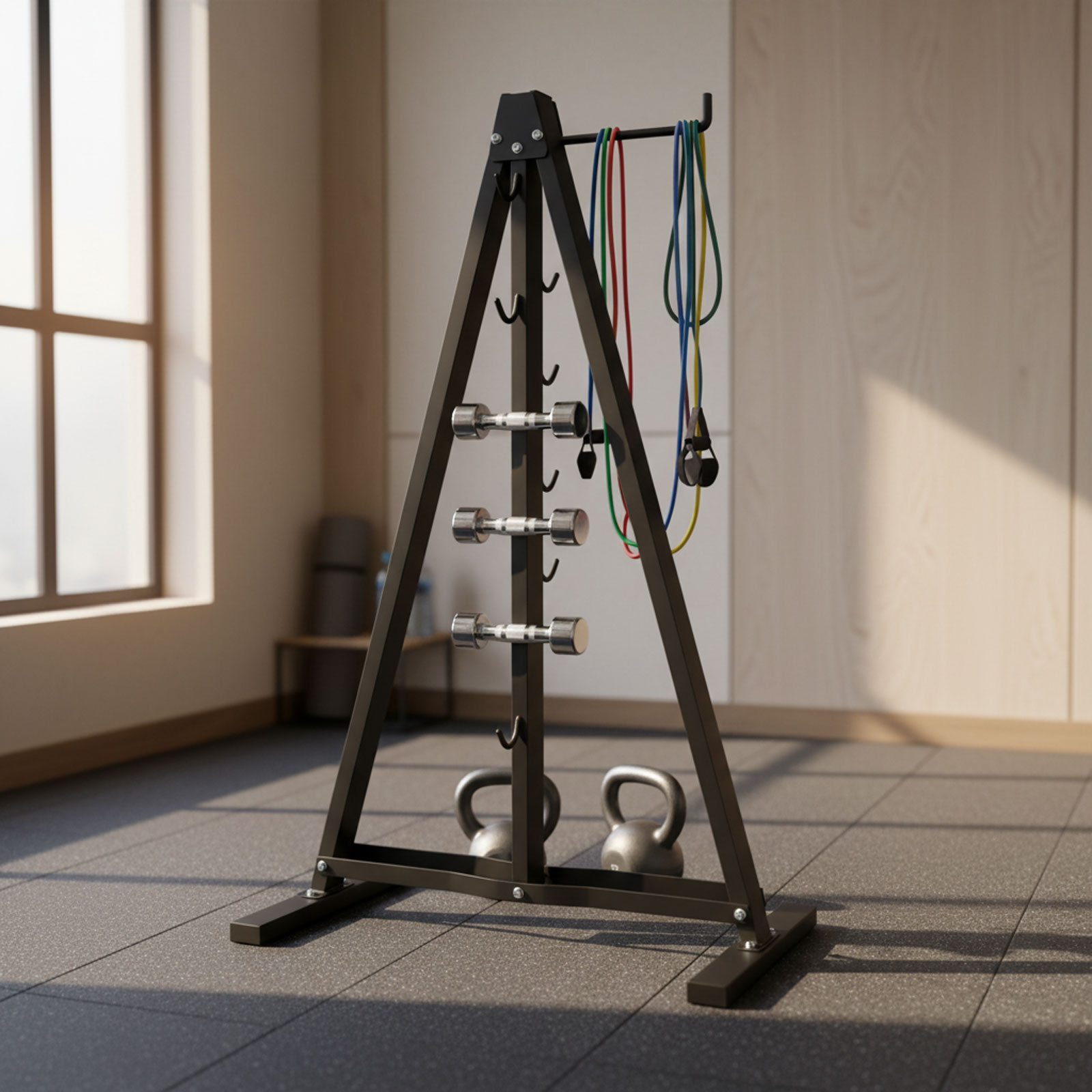 منظم قضبان السحب العلوي مع خطا - مراجعة Home Gym Hyrox وسعره