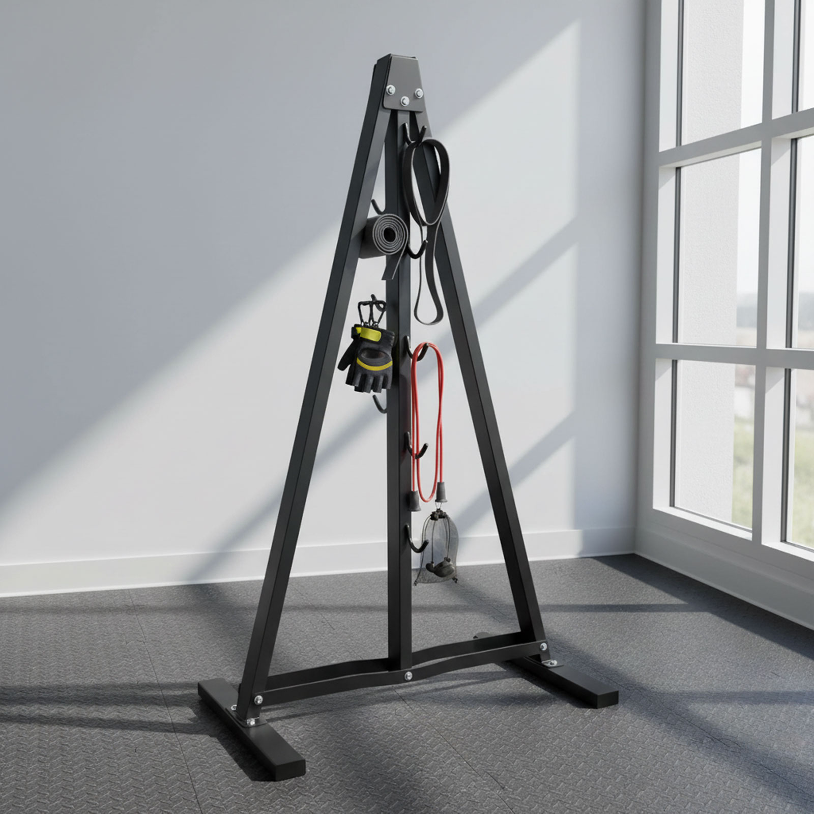 منظم قضبان السحب العلوي مع خطا - مراجعة Home Gym Hyrox وسعره