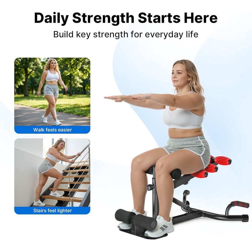 جهاز تمارين قابل للتعديل للعضل - مراجعة Home Gym Leg وسعره