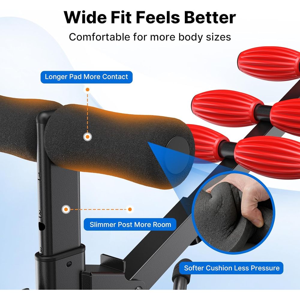 جهاز تمارين قابل للتعديل للعضل - مراجعة Home Gym Leg وسعره