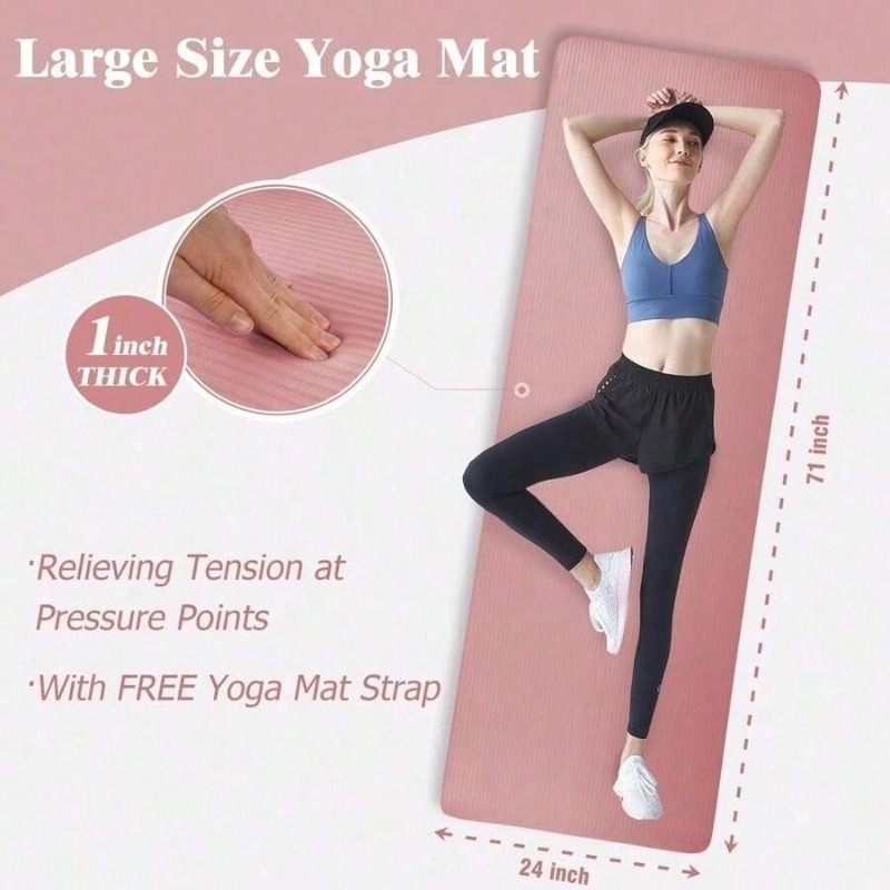 سجادة يوجا من BalanceFrom، سجا - مراجعة Home Gym Yoga Mat وسعره