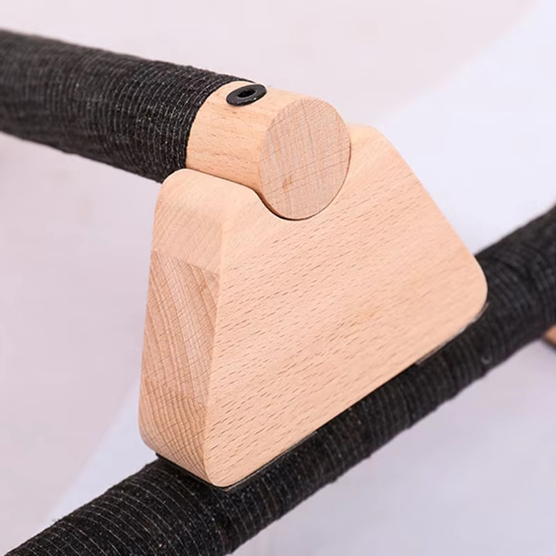 زوج من قضبان الضغط الخشبية، لت - مراجعة Push Up Stand Bar وسعره