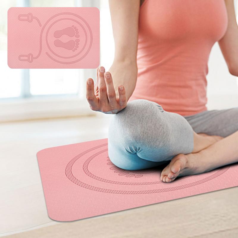 سجادة تمارين مقاس 6 مم من مادة - مراجعة Home Gym Yoga Mat وسعره