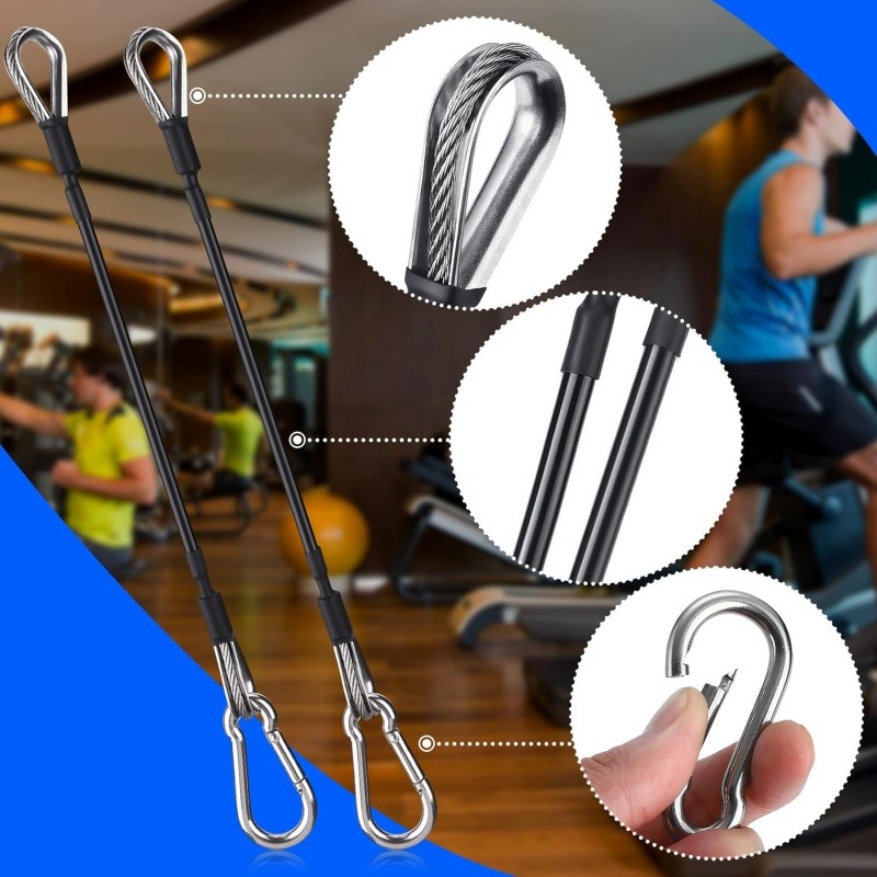 كابل تمديد للجيم بطول 25 سم مت - مراجعة Home Gym Hyrox وسعره