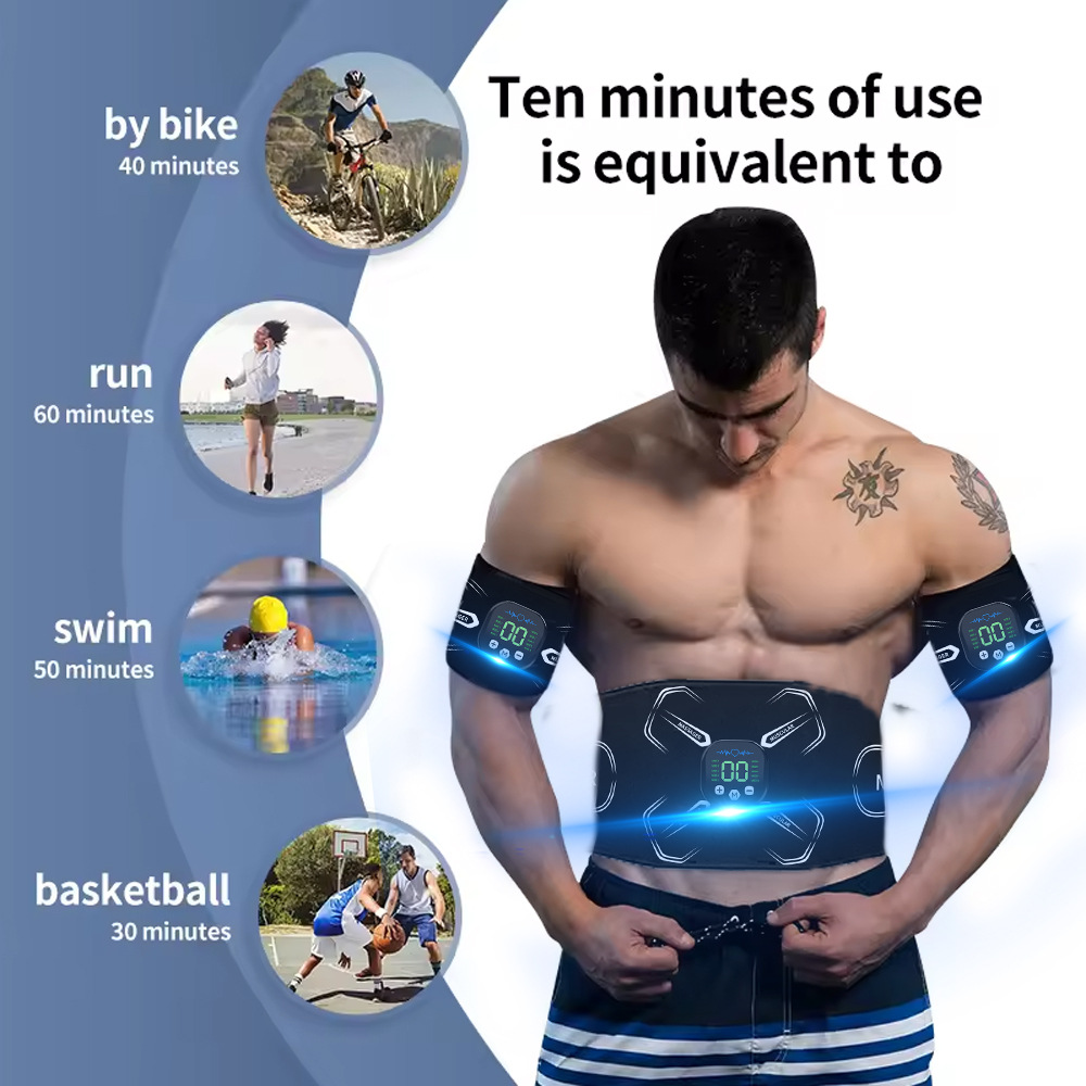 جهاز تحفيز العضلات الكهربائي E - مراجعة Home Gym Hyrox وسعره