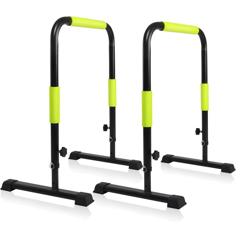 حامل دفع قابل للتعديل وغمس محط - مراجعة Push Up Stand Bar وسعره