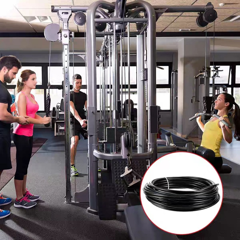 حبل أسلاك الفولاذ كابل اللياقة - مراجعة Home Gym Hyrox وسعره