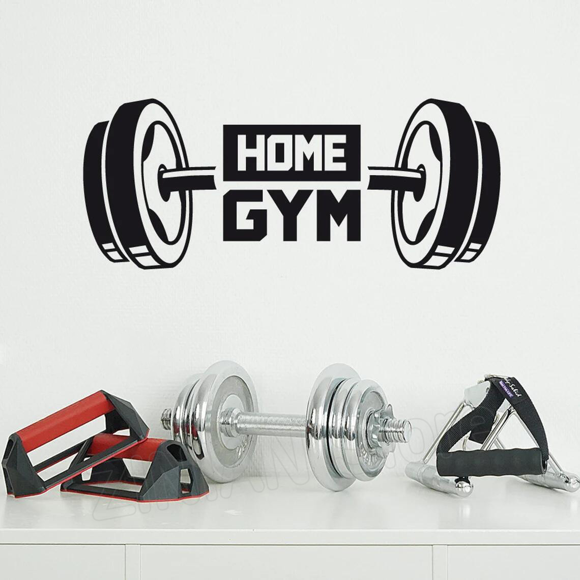 ملصقات الحائط لتزيين الصالة ال - مراجعة Home Gym In Garage وسعره