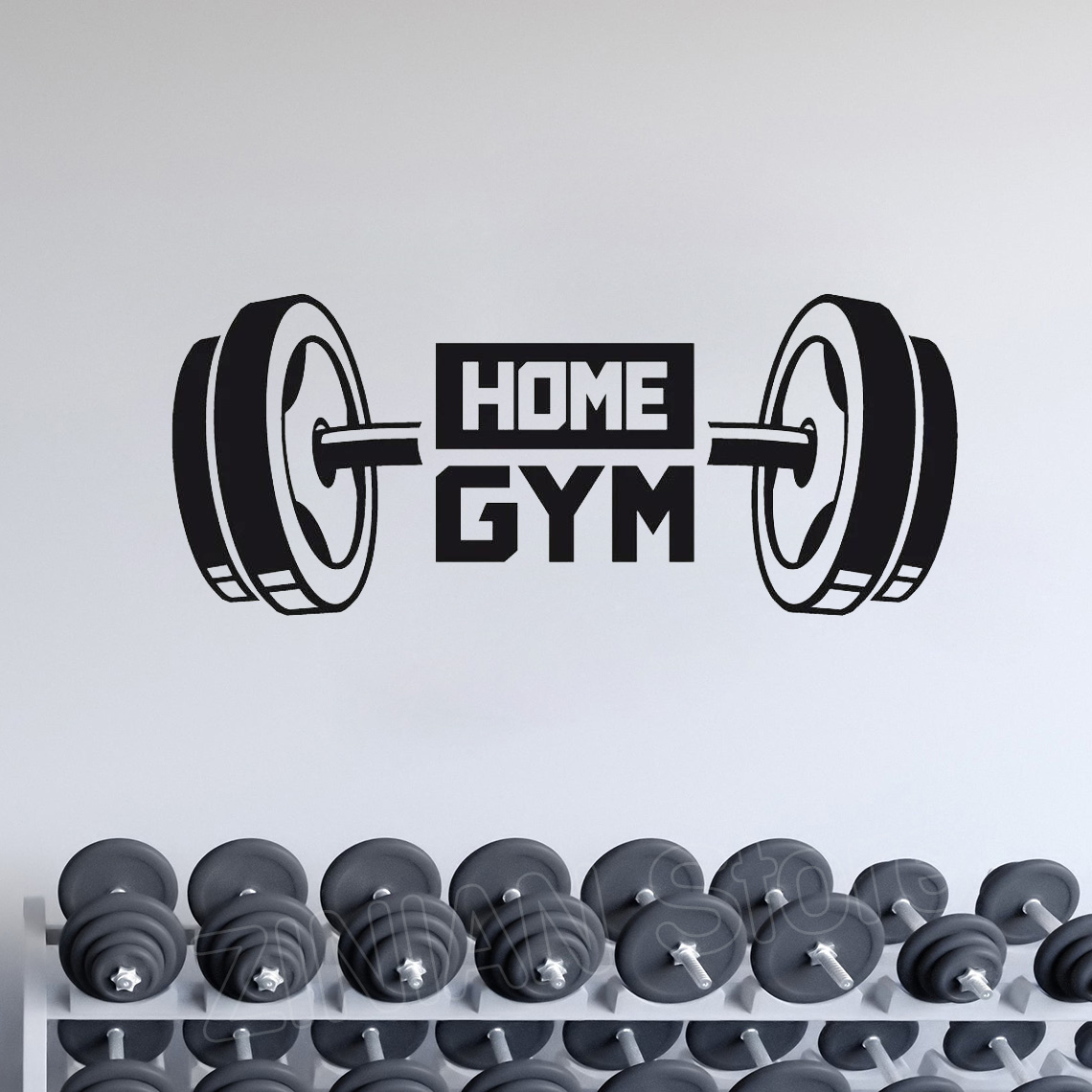 ملصقات الحائط لتزيين الصالة ال - مراجعة Home Gym In Garage وسعره